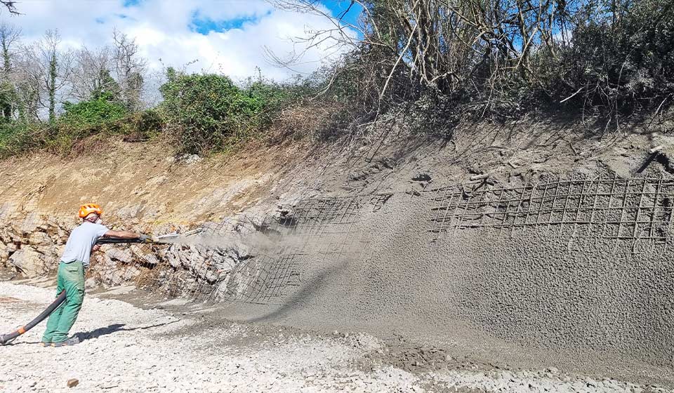 Oyhamburu Travaux spéciaux béton projeté