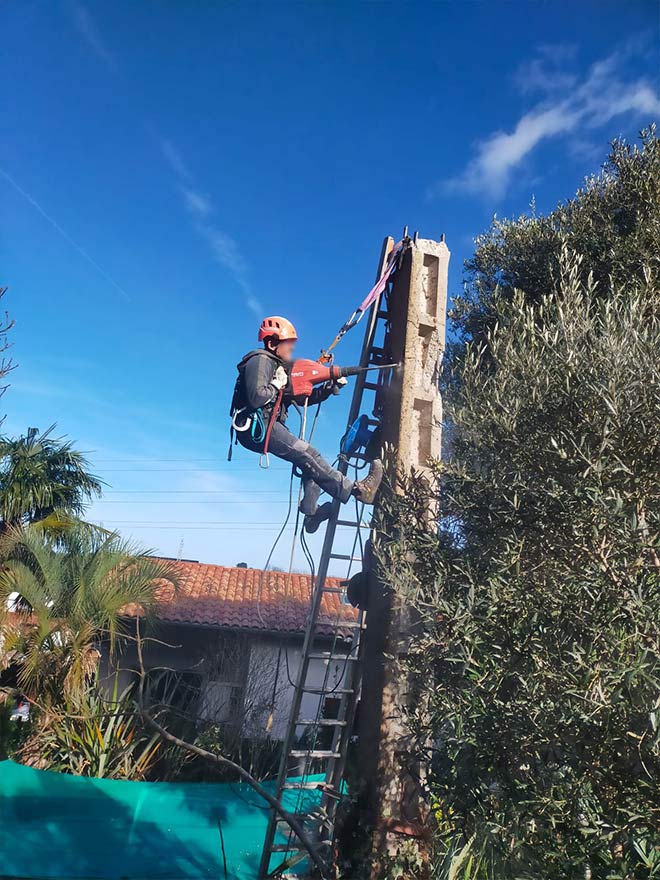 Oyhamburu Travaux sur cordes